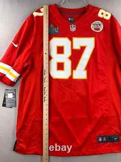 Travis Kelce Kansas City Chiefs Nike Super Bowl LIV Game Jersey Men's NFL KC #87