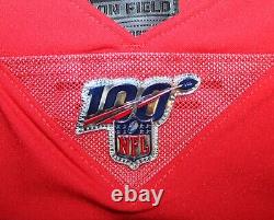 Travis Kelce Kansas City Chiefs Super Bowl 54 Nike Vapor Elite Jersey Size 44/L