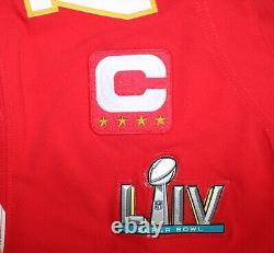 Travis Kelce Kansas City Chiefs Super Bowl 54 Nike Vapor Elite Jersey Sz 52/XXL