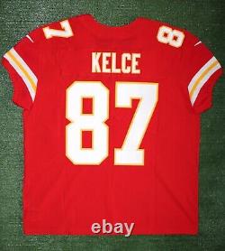 Travis Kelce Kansas City Chiefs Super Bowl 54 Nike Vapor Elite Jersey Sz 52/XXL