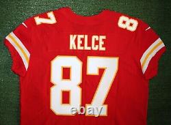 Travis Kelce Kansas City Chiefs Super Bowl 54 Nike Vapor Elite Jersey Sz 52/XXL