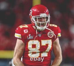 Travis Kelce Kansas City Chiefs Super Bowl 54 Nike Vapor Elite Jersey Sz 52/XXL