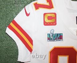 Travis Kelce Kansas City Chiefs Super Bowl 57 Nike Vapor Elite Jersey Size 48