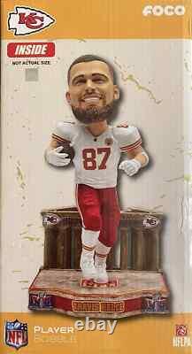 Travis Kelce Kansas City Chiefs Super Bowl LVIII Bound Bobblehead #50/124