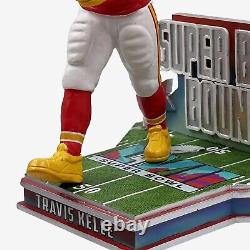 Travis Kelce Kansas City Chiefs Super Bowl LVII Bound Bobblehead NEW FOCO BOX