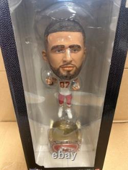 Travis Kelce Kansas City Chiefs Super Bowl LVII Champs Bighead Bobblehead 9.5