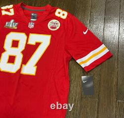 Travis Kelce Nike Kansas City Super Bowl LV Jersey Size Medium NWT $120