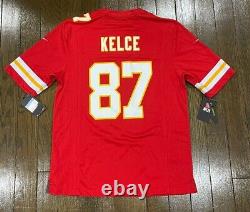 Travis Kelce Nike Kansas City Super Bowl LV Jersey Size Medium NWT $120