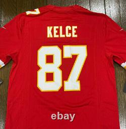 Travis Kelce Nike Kansas City Super Bowl LV Jersey Size Medium NWT $120