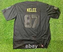Travis Kelce Salute To Service Jersey Size Large Black, New With Tags