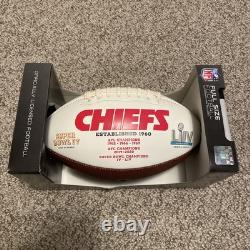 Travis Kelce Signed Football With Used Sharpie First Super Bowl Chiefs Football