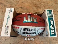 Travis Kelce Signed Rare Limted Edition Super Bowl Football Kansas City Chiefs