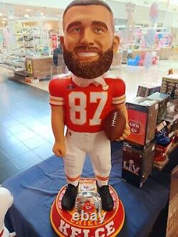 Travis Kelce Super Bowl LVIII FOCO 3-Foot Bobblehead