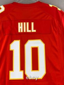 Tyreek Hill Kansas City Chiefs Nike Super Bowl LIV Game Jersey Men's XL #10 New
