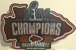 UE, Kansas City Chiefs 3ft x 2ft Champions, LED Neon Sign, Man Cave, Sports Bar