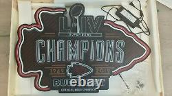 UE, Kansas City Chiefs 3ft x 2ft Champions, LED Neon Sign, Man Cave, Sports Bar