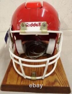 VINTAGE KC CHIEFS NFL HELMET PHONE With TAG & MANUAL SUPER BOWL 57 CHAMPS