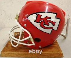 VINTAGE KC CHIEFS NFL HELMET PHONE With TAG & MANUAL SUPER BOWL 57 CHAMPS