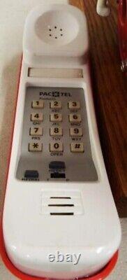 VINTAGE KC CHIEFS NFL HELMET PHONE With TAG & MANUAL SUPER BOWL 57 CHAMPS