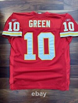 VTG 100% Authentic NFL Reebok Kansas City Chiefs Trent Green #10 Jersey Size 50