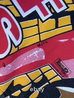 VTG 1994 Kansas City Chiefs Magic Johnson T's AOP Crewneck Sweatshirt XL Rare