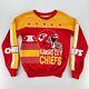 Vtg Kansas City Chiefs Nfl Football Sweatshirt Red Gold. Small