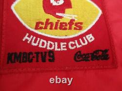 VTG NFL Kansas City Cheifs Jacket 1969 SUPERBOWL COCA-COLA WORLD CHAMP KMBC KID