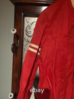 VTG NFL Kansas City Cheifs Jacket 1969 SUPERBOWL COCA-COLA WOR LOOK AT THE PICT