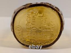 Vintage 1969 Kansas City Chiefs Super Bowl Indiana Glass Co. Bottle Unreleased