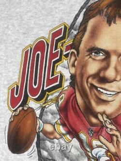 Vintage 1994 Kansas City Chiefs Super Bowl Caricature Sweater XL Joe Montana NFL