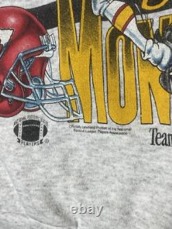 Vintage 1994 Kansas City Chiefs Super Bowl Caricature Sweater XL Joe Montana NFL