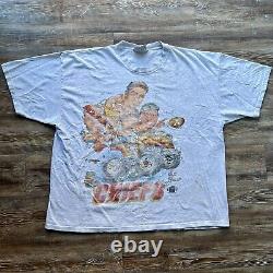 Vintage 1994 Kansas City Chiefs Super Bowl Caricature Xplosion T-Shirt Size XL