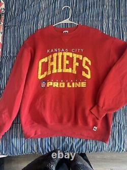 Vintage 90's Russell Brand Chiefs Crewneck Super Bowl Taylor Swift