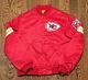 Vintage Kansas City Chiefs Jacket Starter Youth Medium Nfl Football Super Bowl