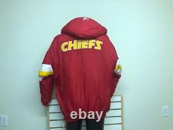 Vintage Kansas City Chiefs Starter Puffer Jacket Size Medium