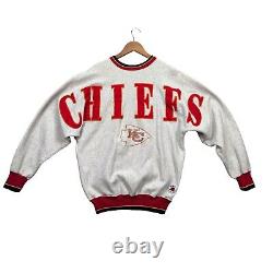 Vintage Kansas City Chiefs Sweatshirt Sweater Impact USA NFL Fitness Football L