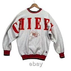 Vintage Kansas City Chiefs Sweatshirt Sweater Impact USA NFL Fitness Football L