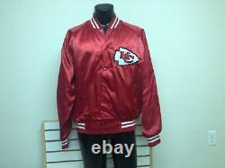 Vintage Kansas City Chiefs satin Legends Jacket Size X Large NICE
