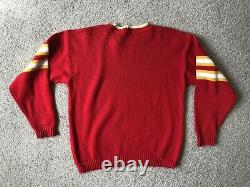 Vintage Rare 80s 90s NFL Kansas City Chiefs Rare Patrick Mahomes Sweater Shirt L