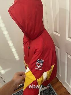 Vtg NOS Kansas City Chiefs Starter Proline Jacket Pullover Sz M NFL Football Med