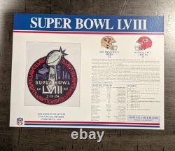 Willabee & Ward Super Bowl LVIII Patch Chiefs 25 (Niners) 49ers 22 Las Vegas