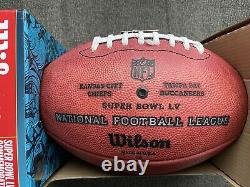 Wilson Official Super Bowl LV Football Kansas City Chiefs Vs Tampa Bay Buccaneer