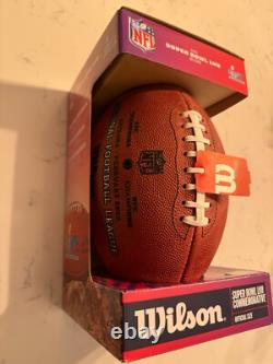 Wilson Super Bowl 57 Philadelphia Eagles vs. Kansas City Chiefs Football