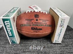 Wilson. Super Bowl LIV Miami. The Duke Official Game Football Chiefs 49ers