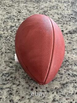 Wilson. Super Bowl LV 55. Duke Official NFL Football. Buccaneers & Chiefs