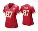 Women Nike Travis Kelce Kansas City Chiefs Super Bowl Lvii Red Game Jersey Med
