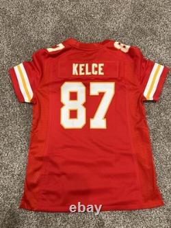 Women's Nike Kansas City Chiefs Travis Kelce Super Bowl 58 LVII Jersey Medium