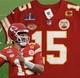 Xl 48 Mahomes #15 Super Bowl Lviii 58 Vapor Fuse Elite Jersey Red Chiefs