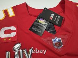 XL 48 Patrick Mahomes #15 Vapor Elite Jersey Red Super Bowl 54 LIV Chiefs