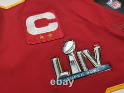 XL 48 Patrick Mahomes #15 Vapor Elite Jersey Red Super Bowl 54 LIV Chiefs